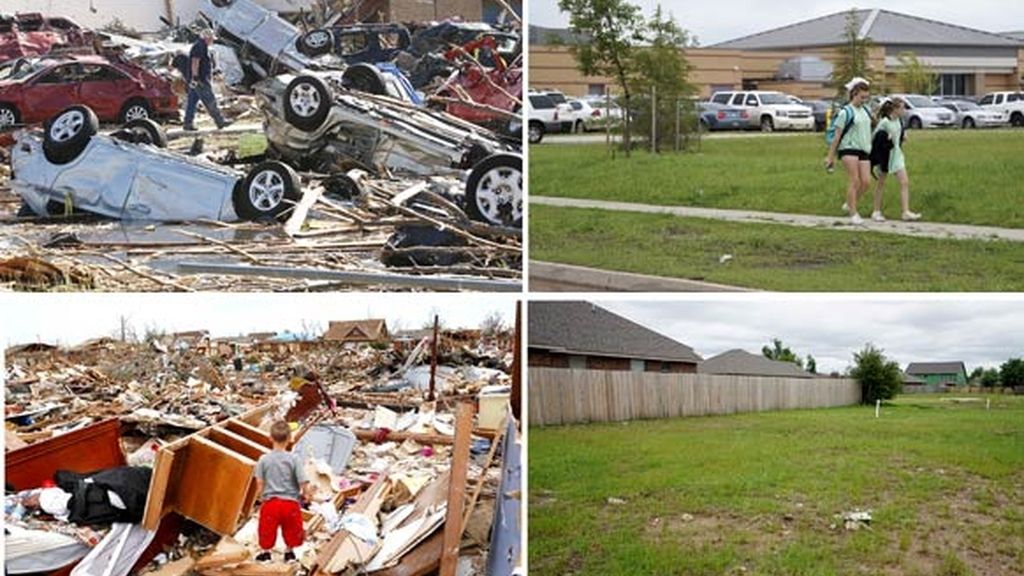 Los tornados arrasan el centro y sur de EEUU