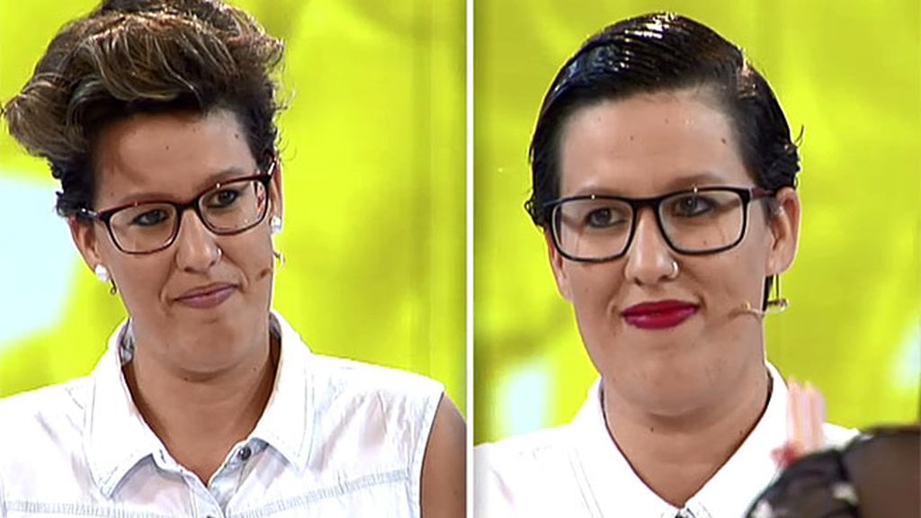 Cambio express: gomina, look  masculino y pintalabios rojo para Carmen