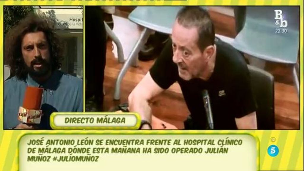 Julián Muñoz ha sido sometido a un doble cateterismo por sus problemas cardíacos