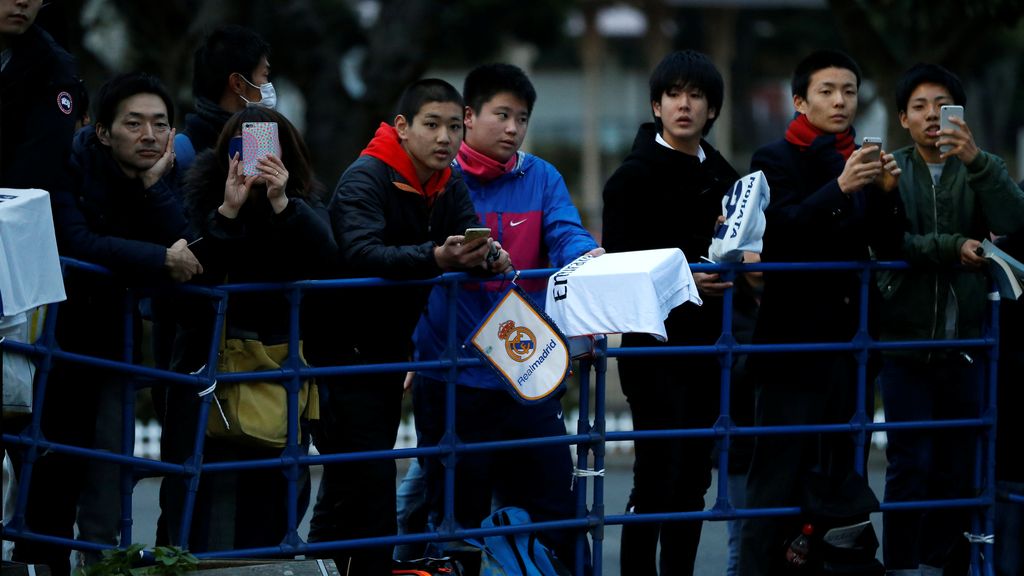 El Real Madrid levanta pasiones en Japón