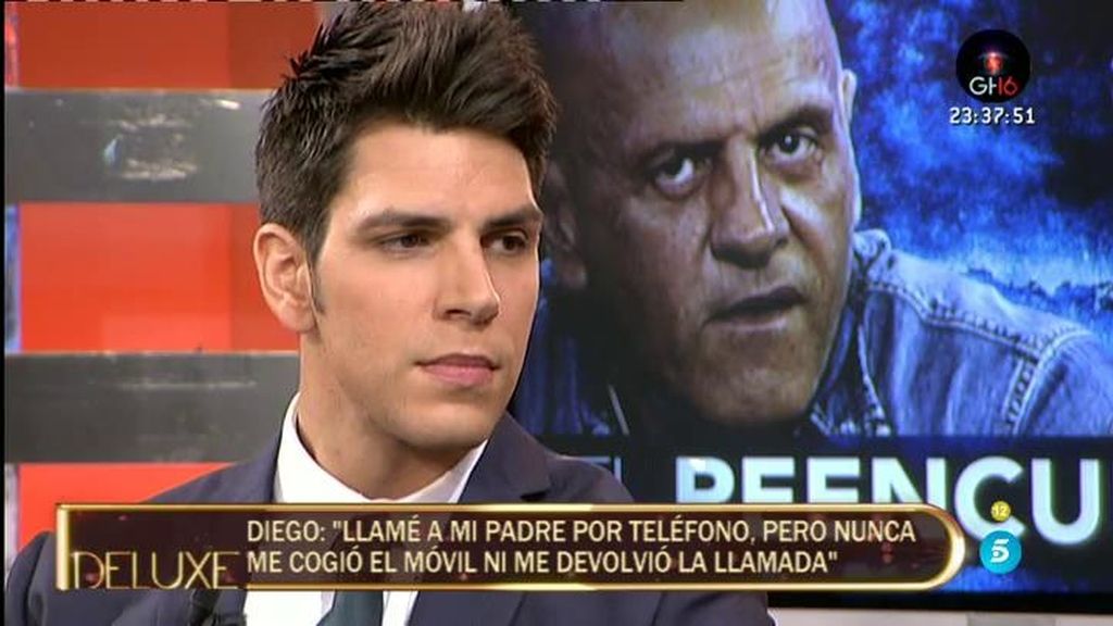 Diego Matamoros: "Mi padre no es el mismo desde hace tiempo. Ha perdido credibilidad"