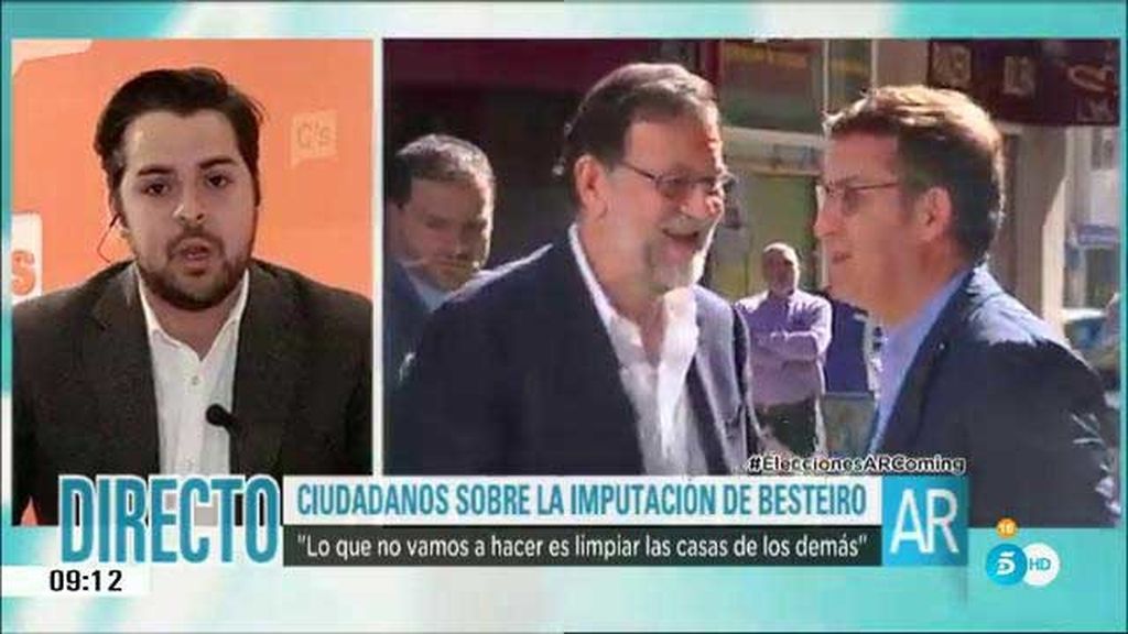 Fernando de Páramo: "Nosotros no hemos pedido la cabeza de Rajoy"