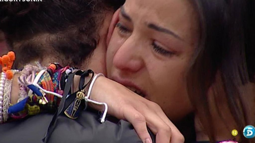 La despedida de Sonia y Kristian