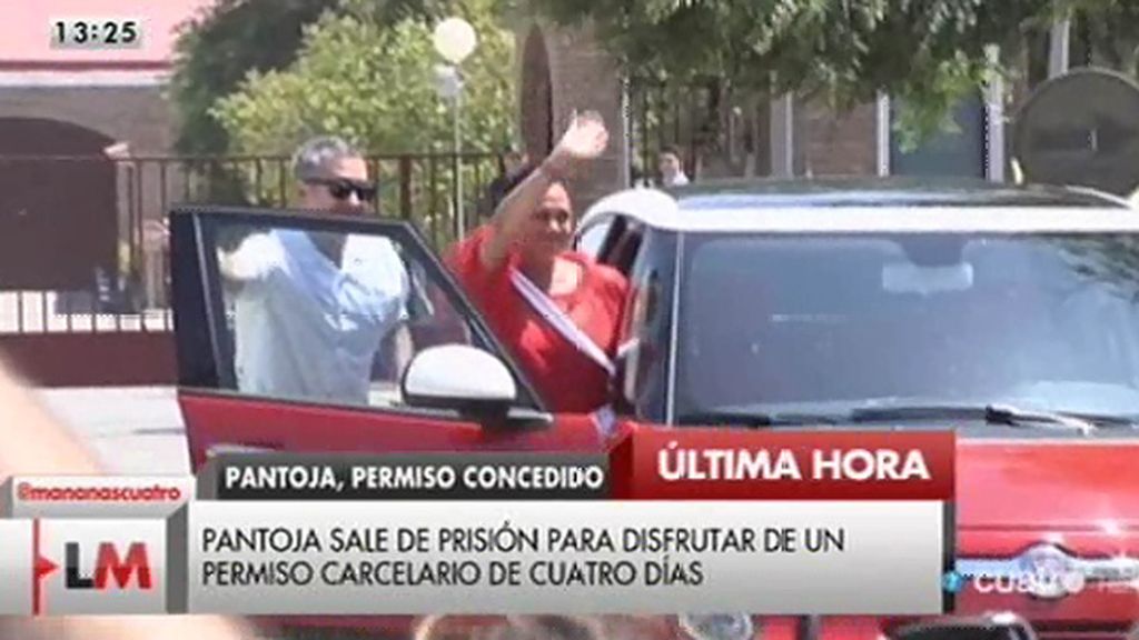 Isabel Pantoja sale de prisión para disfrutar de un permiso carcelario