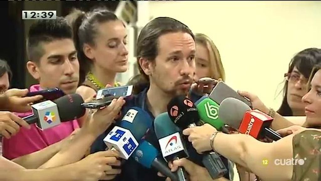 Pablo Iglesias: “A mí, al igual que a Alexis, no me gusta el acuerdo”