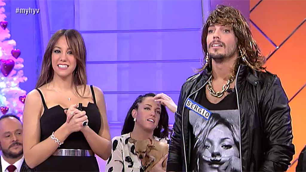 Sergio, una Nagore muy besucona