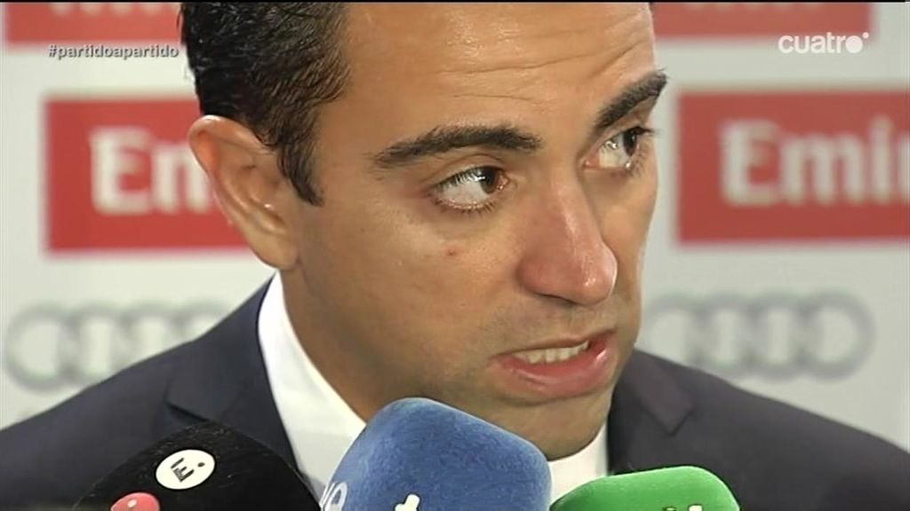 Xavi: "A la contra nos han matado"