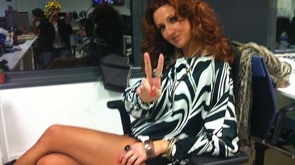 Rosario Morán, Alberto Melendi, Malú Egea, Celia Bisbal, y las gemelas Ohiane y Sandra Llasera