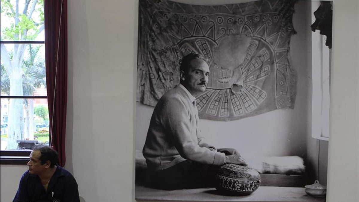 Una fotografía del escritor peruano José María Arguedas. EFE/Archivo