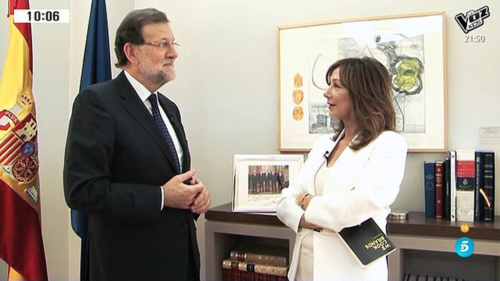 Rajoy: "Estoy informado pero hay veces que me atizan tanto que no me regodeo"