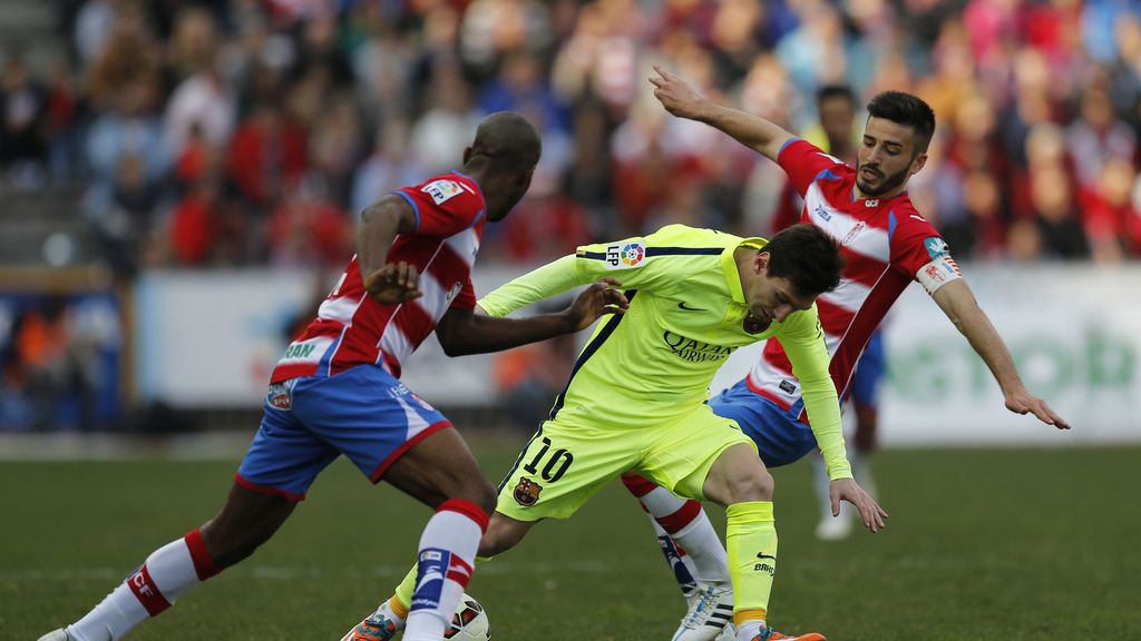 Messi dejó claro en Granada que va a pelear por todo