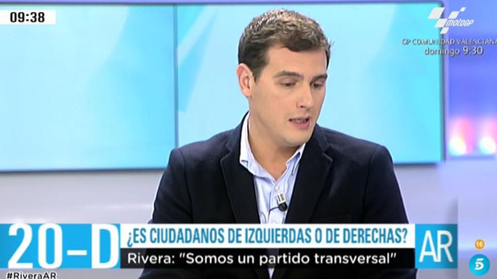 Albert Rivera: “Ciudadanos’ va a consolidar el centralismo político en España”