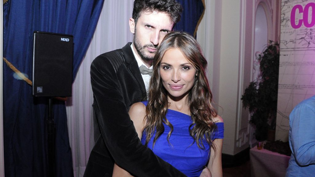 Txema Mirón y la Top Model Almudena Fernández