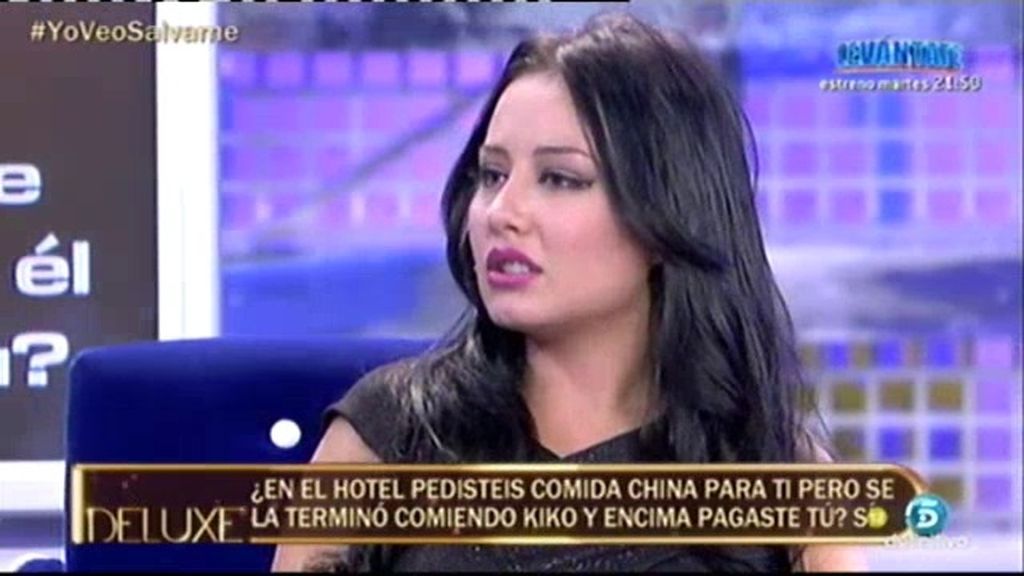 Lorena da Souza: "No sabía que Kiko Rivera tenía novia, pero me hubiera dado igual"