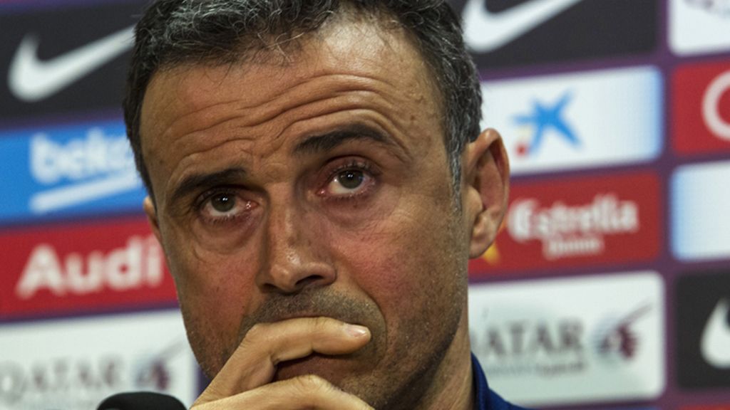 Luis Enrique: "Dependemos todavía de nosotros, eso sí, ya se acabó el crédito"