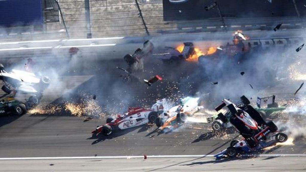 El trágico accidente de la IndyCar