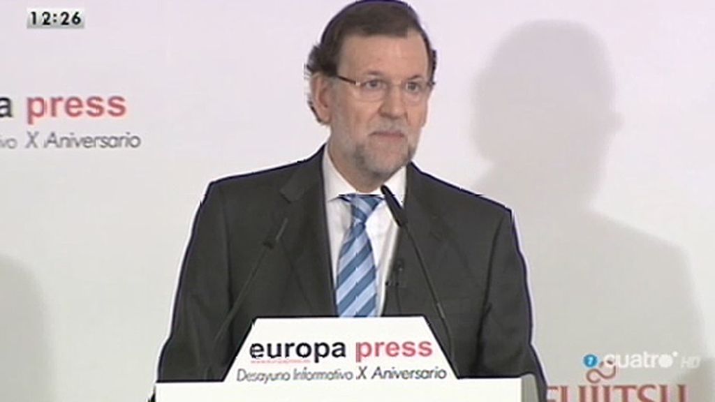 Rajoy: “Cada vez más españoles perciben en su vida cotidiana el cambio de rumbo”