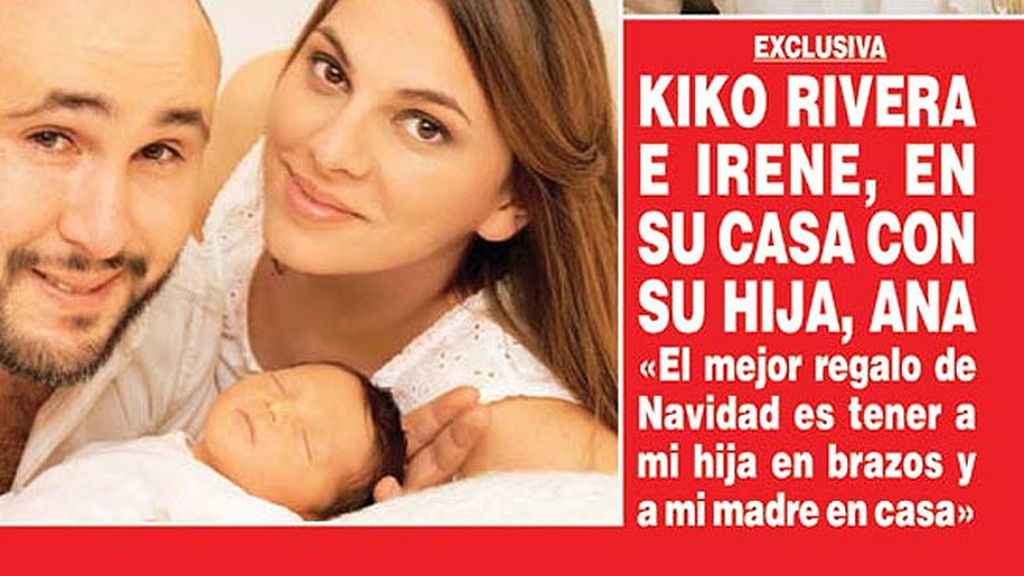 Kiko Rivera e Irene Rosales presentan a su hija Ana en la revista 'Hola'