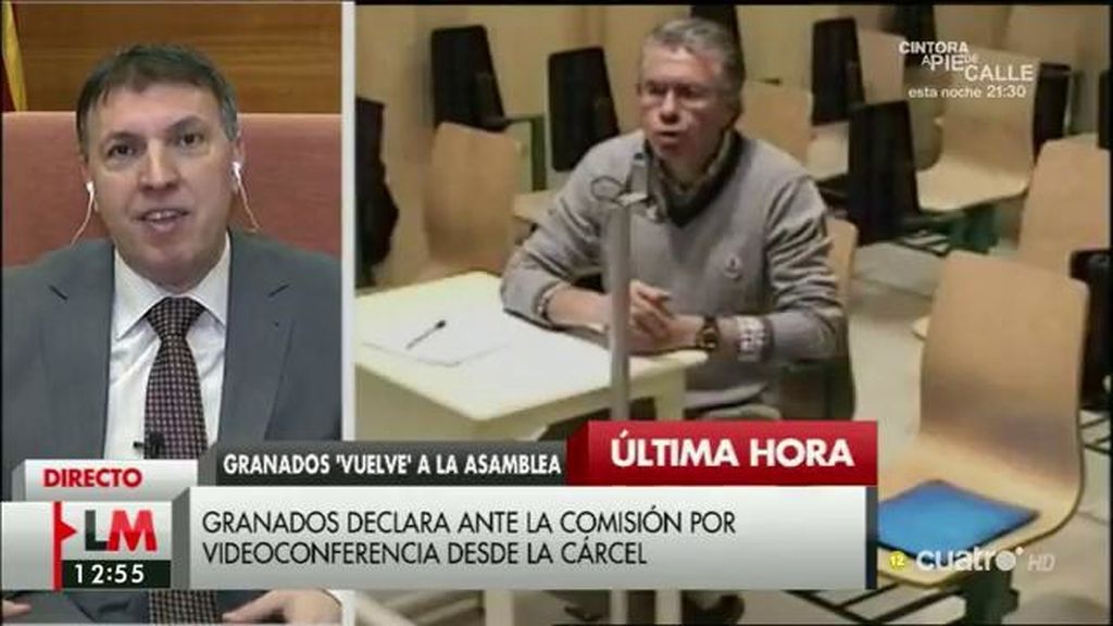 Juez Bosch: "Si el juez mantiene la prisión provisional a Granados es porque considera que puede haber riesgo de fuga"