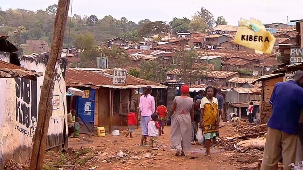 Kibera, la mayor barriada pobre de África