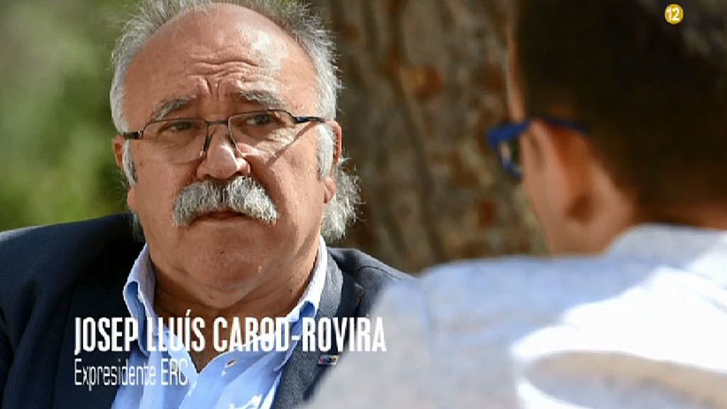 Josep Lluís Carod Rovira y Martín Berasategui se sientan en el chester de Risto