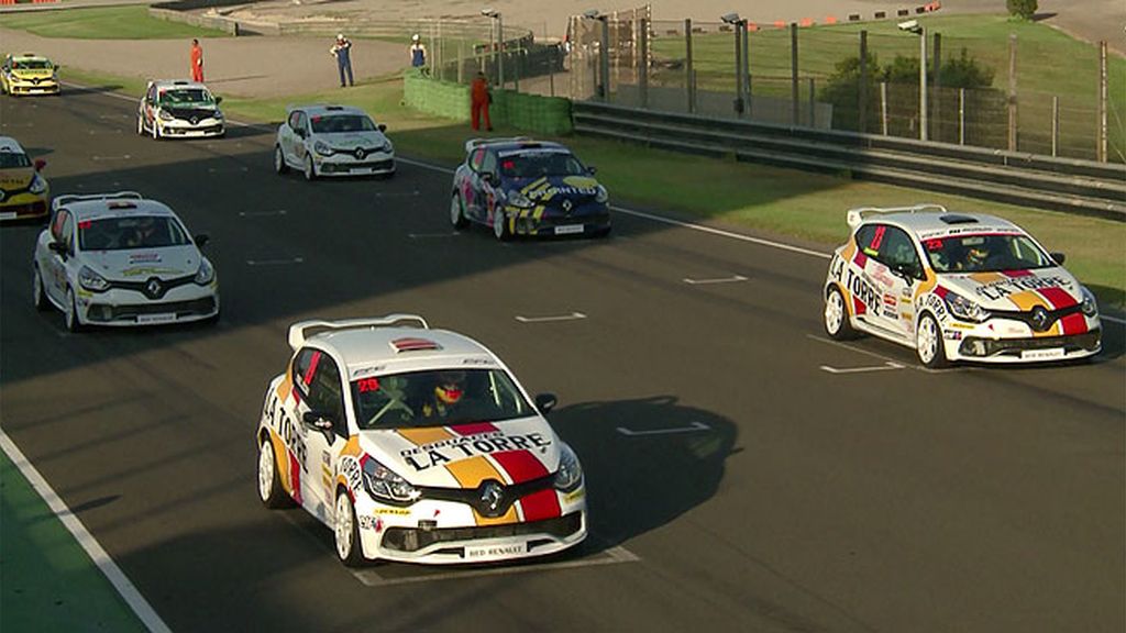 Clio Cup en el circuito de Valencia