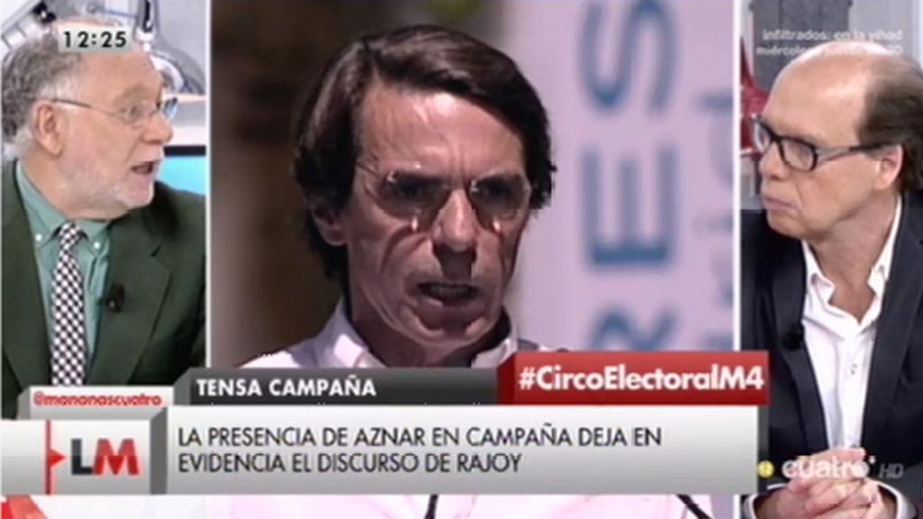 Ekaizer, de Aznar: “Ha dicho en la intimidad que Ana Botella renuncia a ser candidata porque Rajoy no se lo merece”