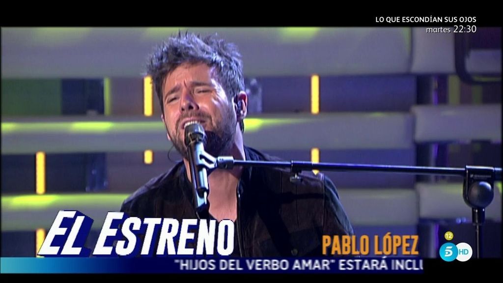 Pablo López estrena su nueva canción ‘Hijos del verbo amar’