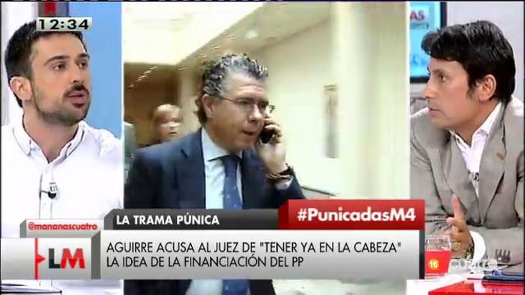 Ramón Espinar: “El dinero que se transfiere del bolsillo de la gente al de los corruptores es una barbaridad”