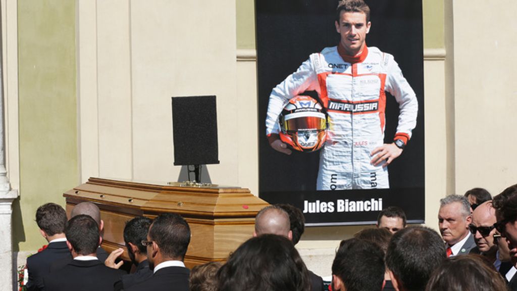 Último adiós en Niza a Jules Bianchi