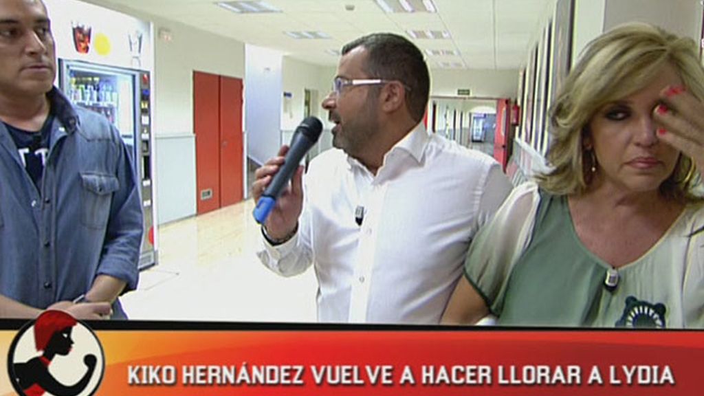 Kiko y Lydia, de nuevo enfrentados