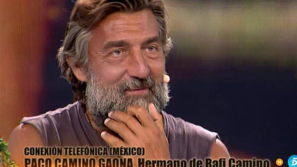 Paco Camino Gaona, a su hermano Rafi: "Pareces George Clooney"