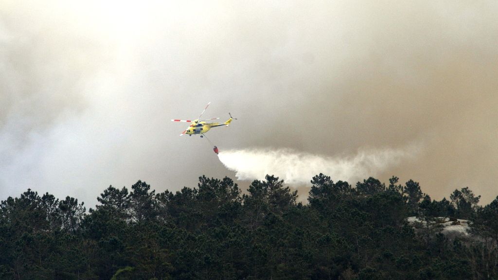 El fuego devora Fragas do Eume