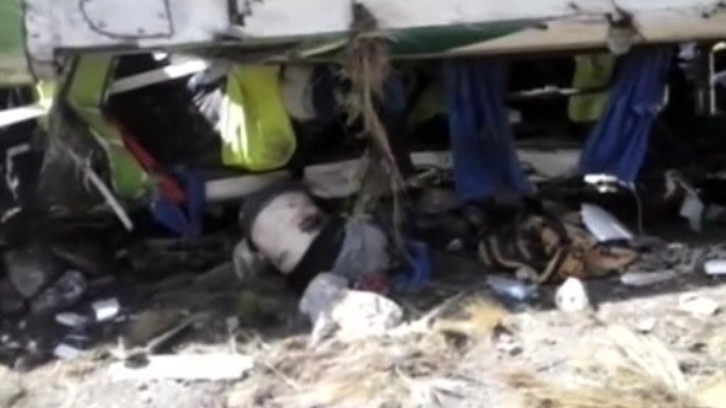 Diez muertos en un accidente de autobús en Bolivia