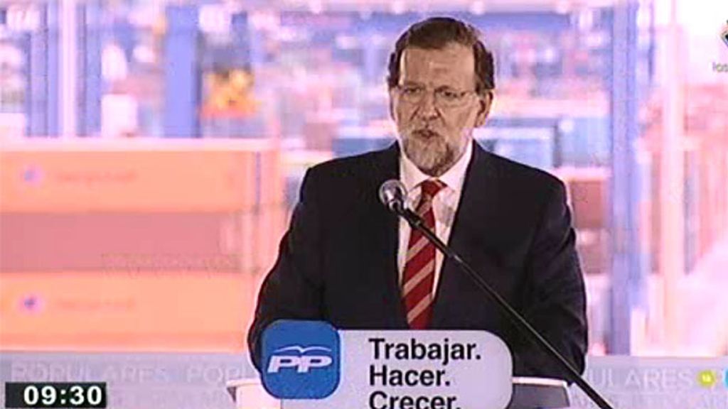 Rajoy visita Valencia tras el escándalo Rus