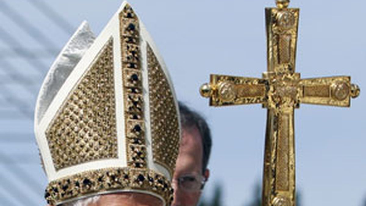 Benedicto XVI el pasado mes de junio en San Marino, Italia. Foto: GTRES