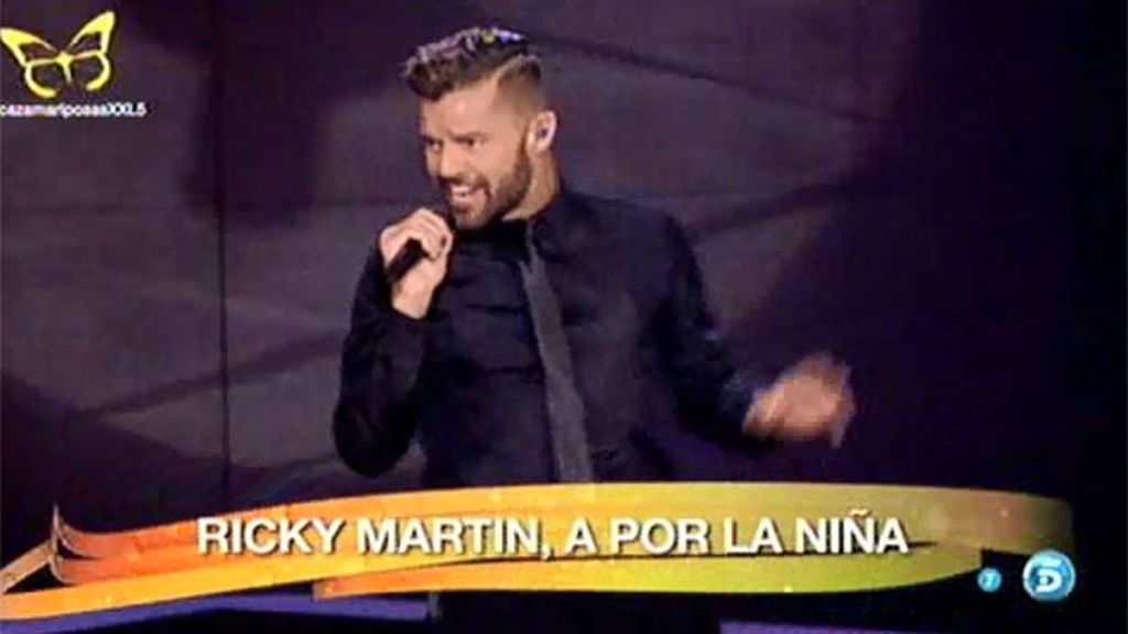 Ricky Martin va a por la niña