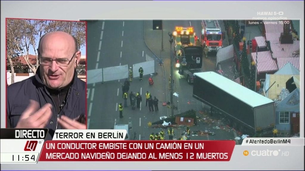 Gil Garre, sobre el atentado de Berlín: “Este tipo de ataques son muy difíciles de detectar”