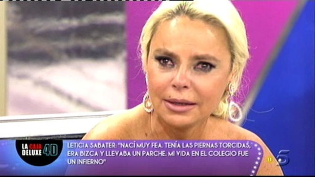 Leticia Sabater más emocionada que nunca en La Caja Deluxe