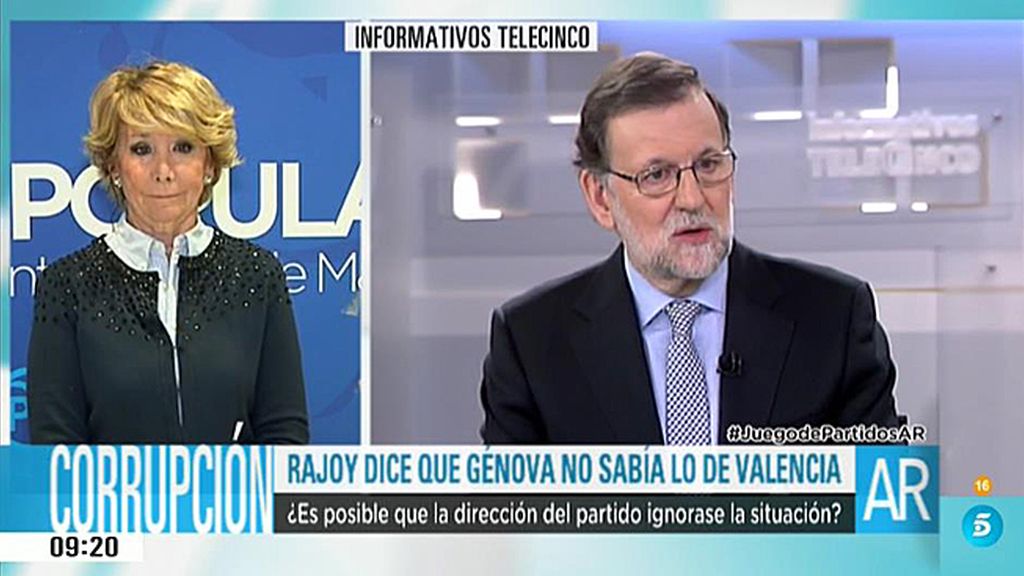 Mariano Rajoy, de la corrupción: "Hay que ser contundentes, pero también justos"