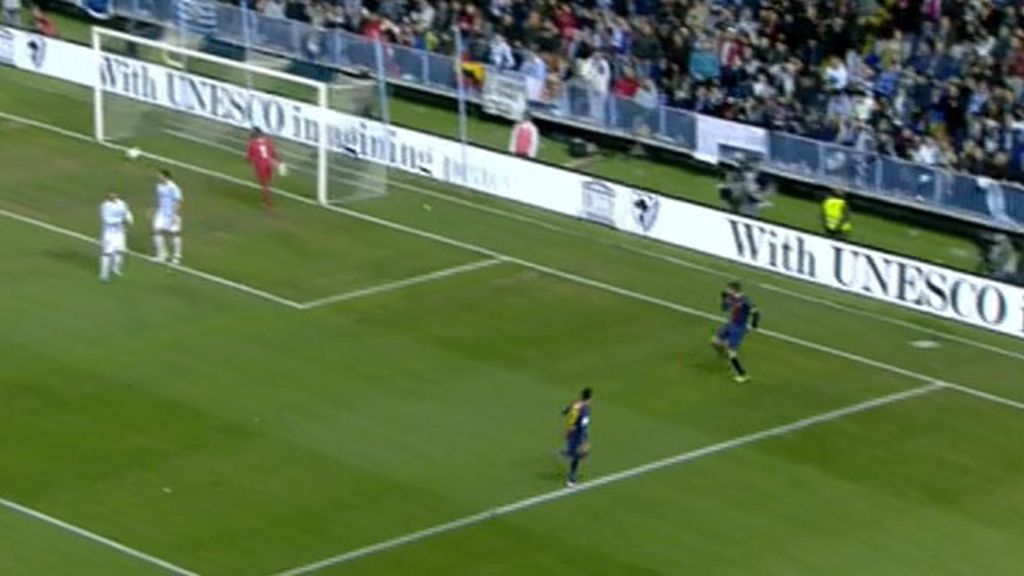 El primer gol de 'papá Piqué'