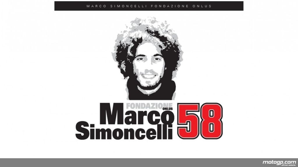 El logo de la Fundación Marco Simoncelli