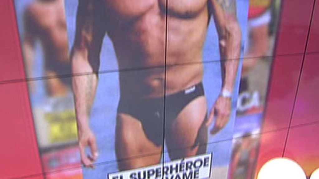 Kiko Matamoros enseña  su musculoso cuerpo en 'Sálvame'