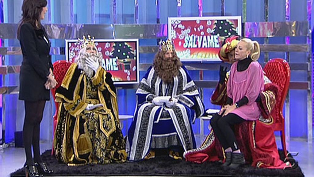 Los Reyes Magos llegan a Sálvame