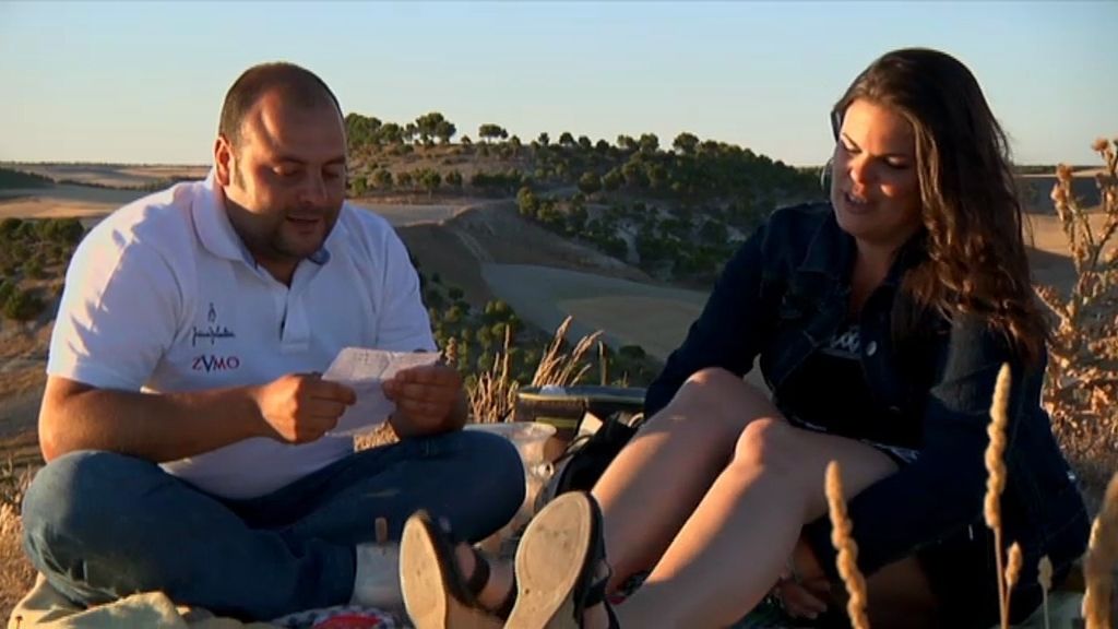 Román y Yésica: amor campestre