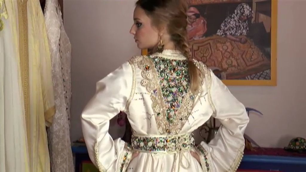 Con color y pedrería, así son los trajes de novia en las bodas musulmanas