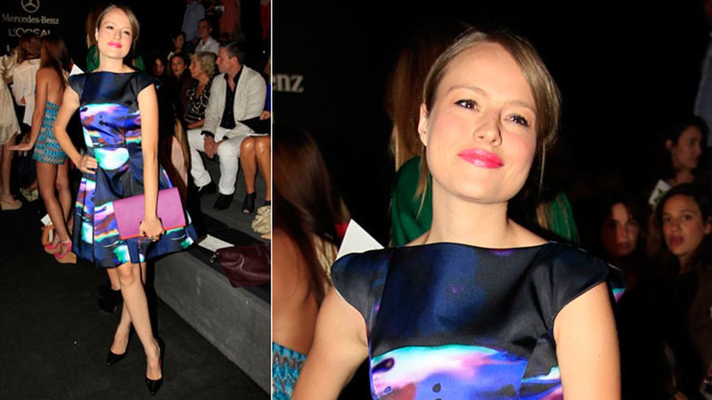 Ana Fernández, Helen Lindes y Marta Etura, guapas en el 'front row' de la FWM