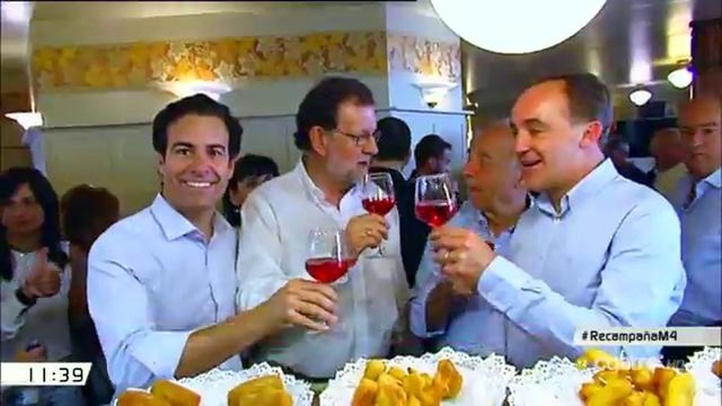 El menú de la campaña electoral