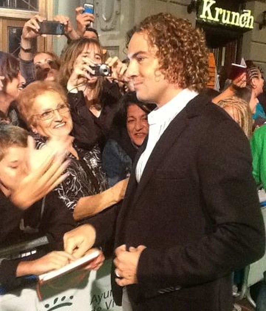 La alfombra 'verde', los coaches, el presentador, los fans...