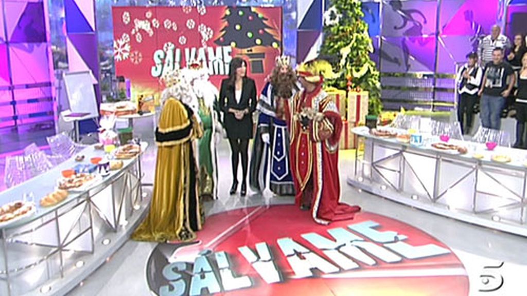 Los Reyes Magos llegan a Sálvame
